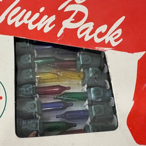 Sears Special Savings Holiday Twin Pack Indoor Outdoor Multi-Color Lights 100-Co - Picture 2 of 4